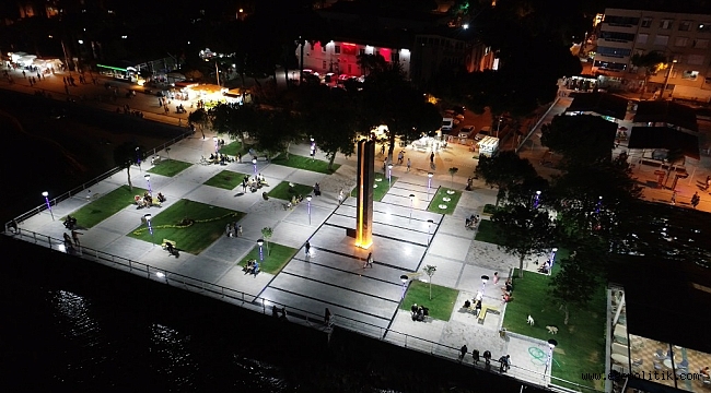 Dikili'de Olof Palme’ye Modern Dokunuş