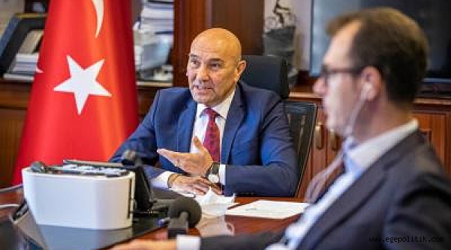 Dünyadan katılan tek belediye başkanı Tunç Soyer oldu