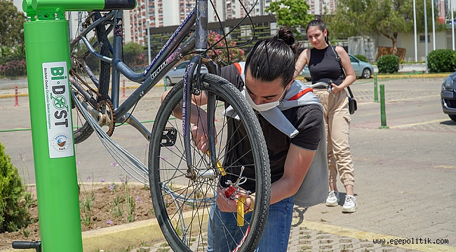 Kent A.Ş.’den Bisikletlilere Özel İstasyon: Bi-dost