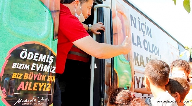 Ödemiş Belediyesi’nden Çocuklara Bayram Hediyesi