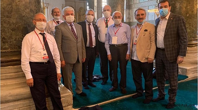 Ayasofya açılışına katılanlardan bir koronavirüs haberi daha geldi