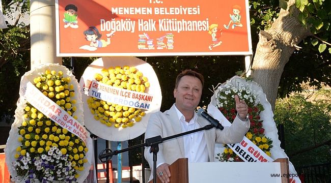 Başkan Aksoy köy çocuklarını kitaplarla buluşturdu