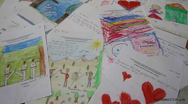 Bayraklılı çocuklardan Başkan Sandal'a mektup