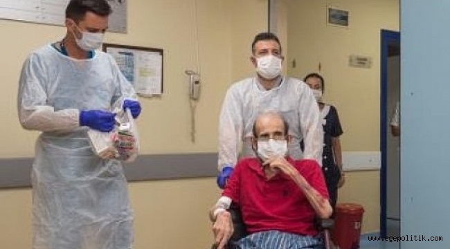 Bizimkiler'in Cemil'i taburcu oldu