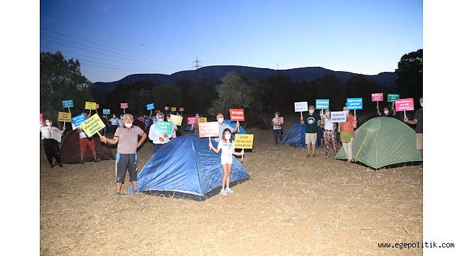 Güzelbahçe halkı go-kart istemiyor