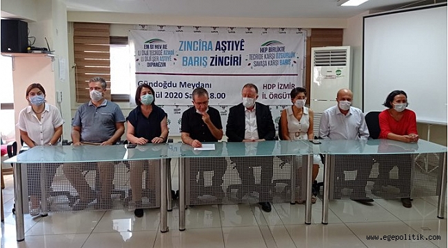 HDP İzmir' den "Özgürlük, adalet ve eşitlik" çağrısı