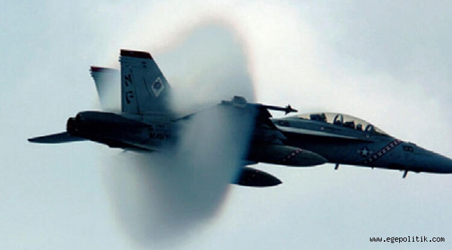 Ses hızını aştı, vatandaş panik yaptı!