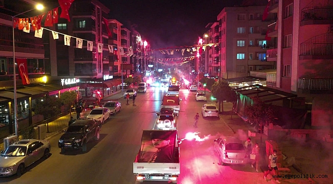 Torbalı’da 30 Ağustos konvoyu