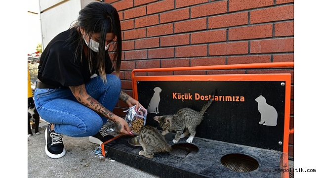 Çiğli' de sokakların sakinleri daha mutlu