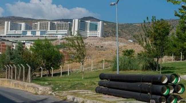 İZSU’dan Şehir Hastanesi’ne 3 km uzunluğunda içme suyu hattı