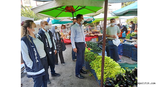 Karabağlar&#039; da pandemi denetimleri aralıksız devam ediyor