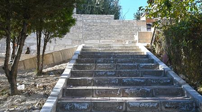 Karabağlar'ın zirvesine Belediye'den sihirli dokunuş