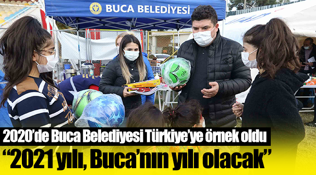 2020’de Buca Belediyesi Türkiye’ye örnek oldu