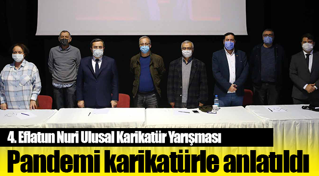 4. Eflatun Nuri Ulusal Karikatür Yarışmasında kazananlar belli oldu.