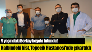 9 Yaşındaki Çocuğun Kalbindeki Kist, Tepecik Hastanesi’nde Çıkartıldı