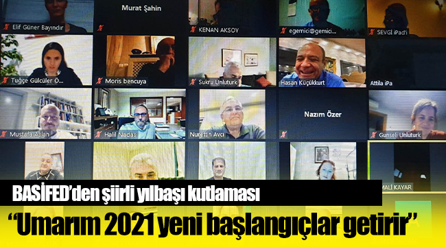 BASİFED’den şiirli yılbaşı kutlaması