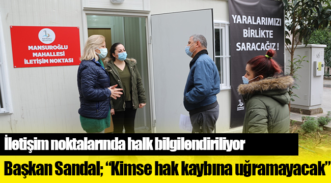 Bayraklı Belediyesi, 3 farklı noktada Kentsel Dönüşüm İletişim Ofisi açtı