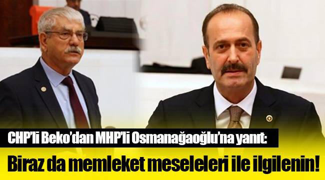 Biraz da memleket meseleleri ile ilgilenin!