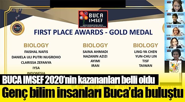 Dünyanın genç bilim insanları Buca’da buluştu