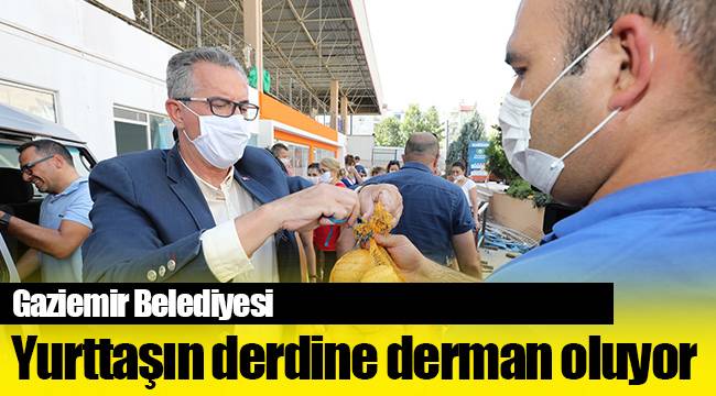 Gaziemir Belediyesi yurttaşın derdine derman oluyor