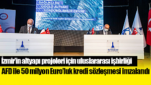 İzmir'in altyapı projeleri için uluslararası işbirliği
