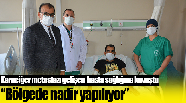 Karaciğer Metastazı Gelişen Hasta Laparoskopik Ameliyat İle Sağlığına Kavuştu