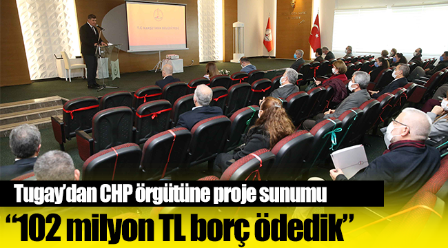 Tugay’dan CHP örgütüne proje sunumu