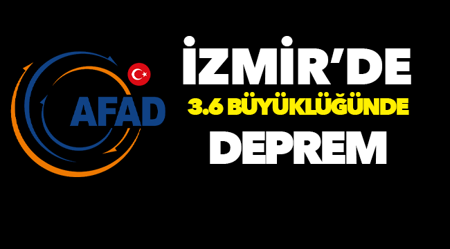 AFAD ve Kandilli duyurdu: Çanakkale ve İzmir'de deprem