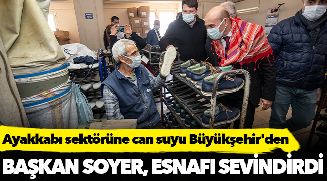 Ayakkabı sektörüne can suyu Büyükşehir'den