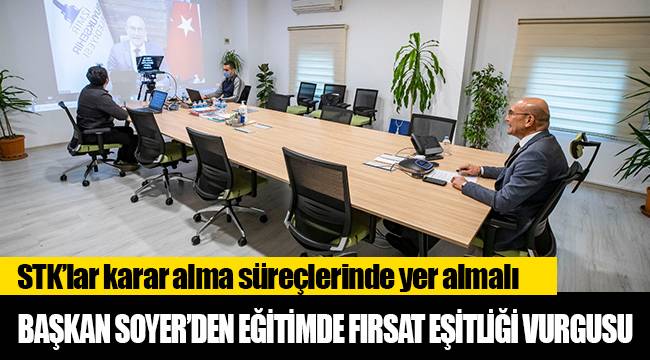 Başkan Soyer’den eğitimde fırsat eşitliği vurgusu