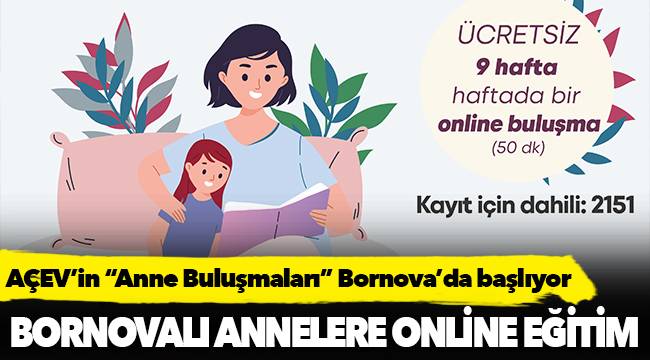 Bornovalı annelere online eğitim