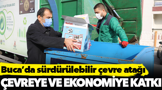 Buca’da sürdürülebilir çevre atağı