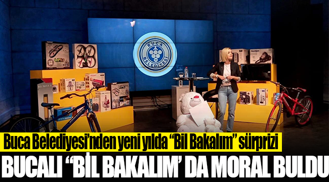 Bucalı “Bil Bakalım” da moral buldu
