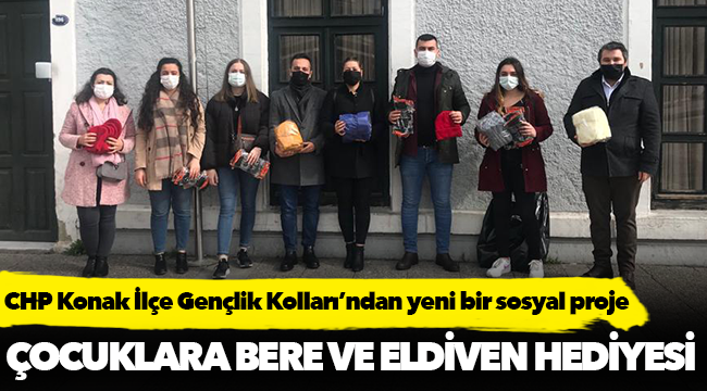 CHP Konak İlçe Gençlik Kolları yeni bir sosyal projeye daha imza attı