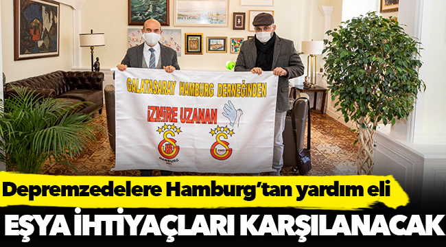 Depremzedelere Hamburg’tan yardım eli