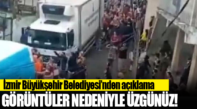 İzmir Büyükşehir Belediyesi’nden açıklama