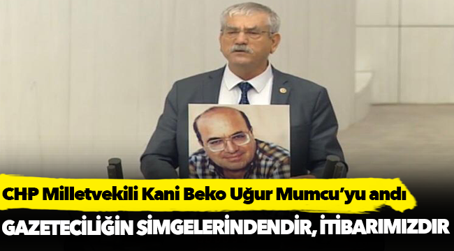 Kani Beko, Uğur Mumcu'yu andı