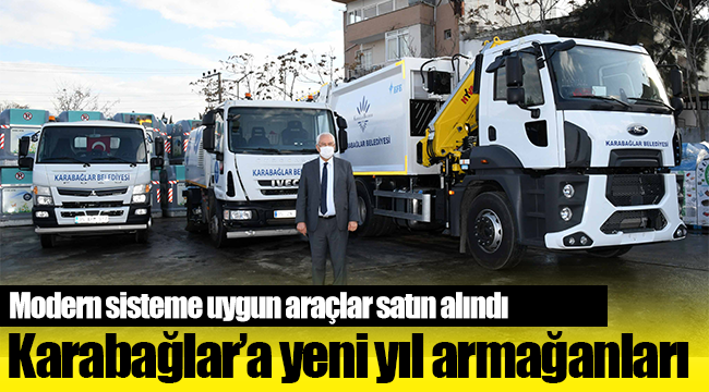 Karabağlar’a yeni yıl armağanları