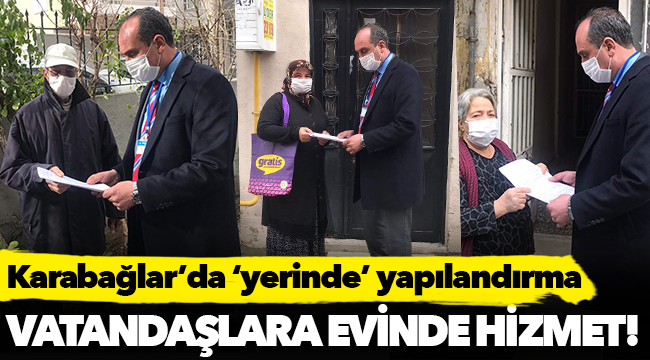 Karabağlar’da ‘yerinde’ yapılandırma