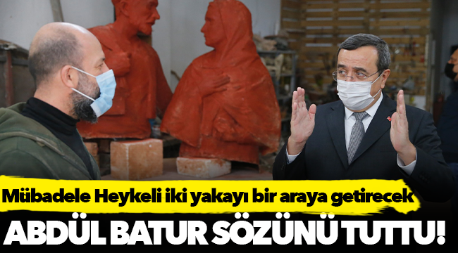 Mübadele Heykeli iki yakayı bir araya getirecek