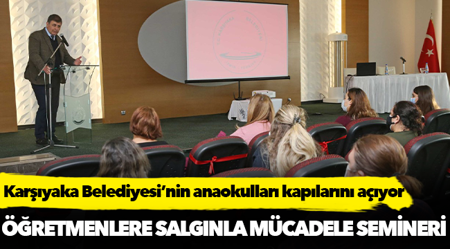 Öğretmenlere salgınla mücadele semineri
