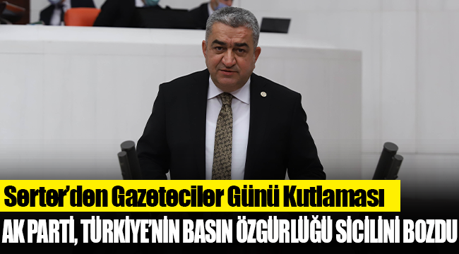 Serter’den Çalışan Gazeteciler Günü Kutlaması