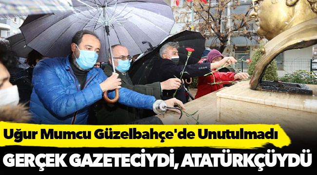 Uğur Mumcu, Güzelbahçe'de unutulmadı