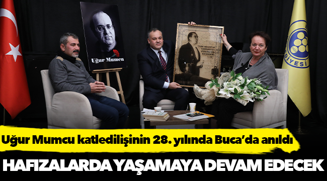 Uğur Mumcu katledilişinin 28. yılında Buca’da anıldı