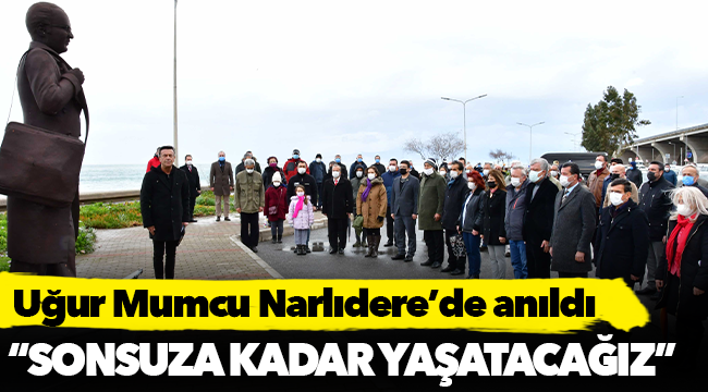 Uğur Mumcu Narlıdere’de anıldı