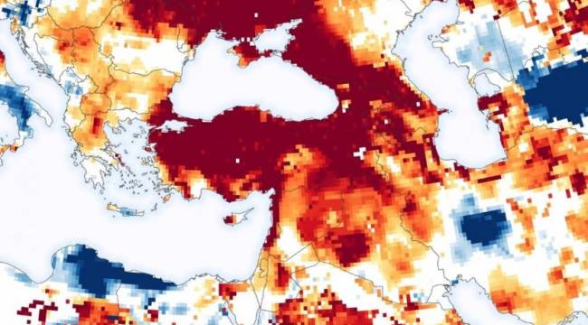 Uydu görüntüleri yayımlandı: Türkiye ciddi kuraklık tehdidiyle karşı karşıya