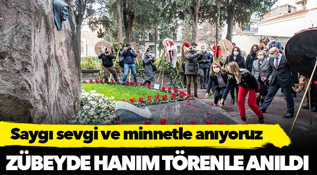 Zübeyde Hanım törenle anıldı