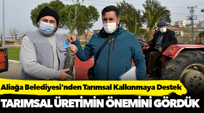 Aliağa Belediyesi’nden Tarımsal Kalkınmaya Destek