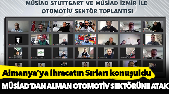 Almanya’ya ihracatın Sırları konuşuldu