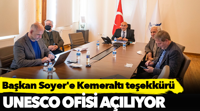 Başkan Soyer'e Kemeraltı teşekkürü